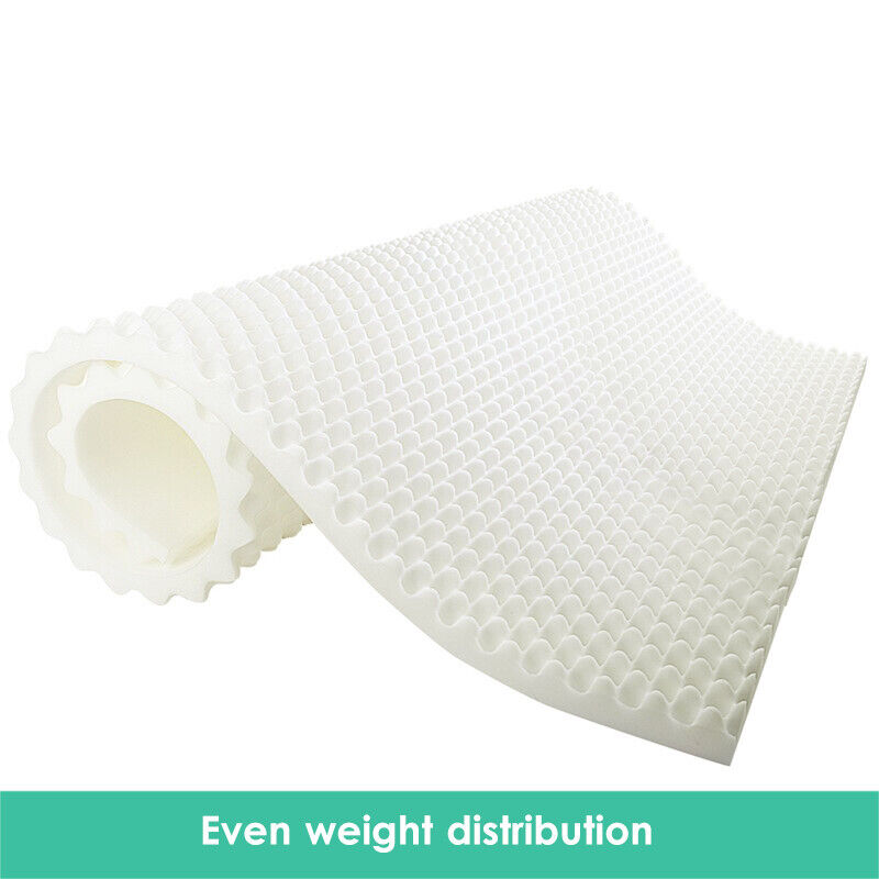 All Size Egg Crate Mattress Topper High Density Foam Underlay Protector - 5CM