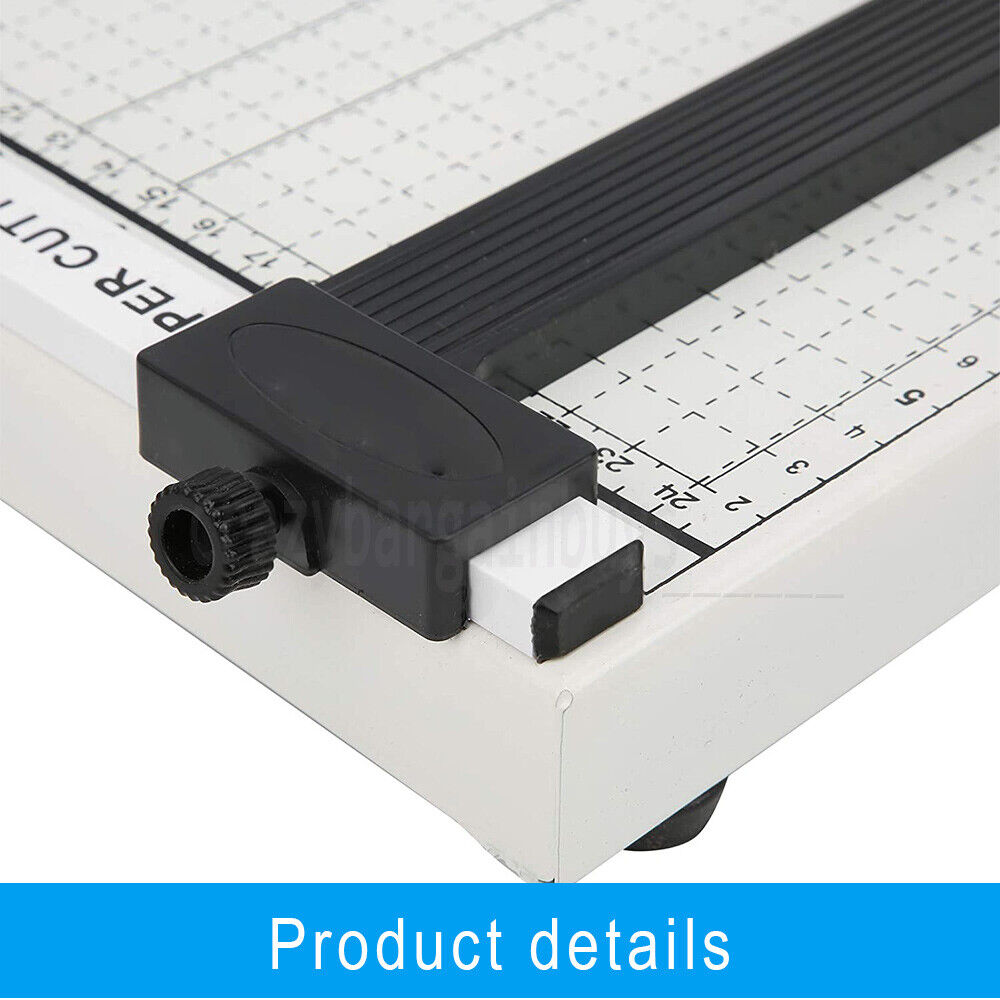 Premium Metal Paper Cutter A3 A4 B7 Photo Guillotine Page Trimmer 15Sheets Knife