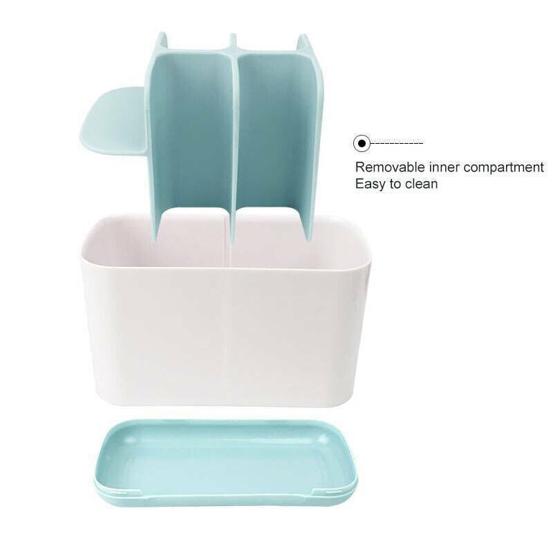 Electric Toothbrush Holder Storage Bathroom Caddy Large Multifunction Organizer