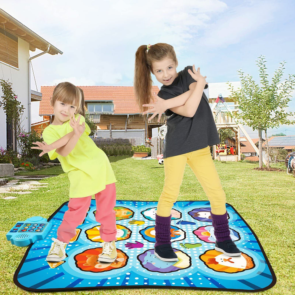 Kids Dance Mat Electronic Dance Pad Musical Dance Play Mat Play Mat Toy Gift 