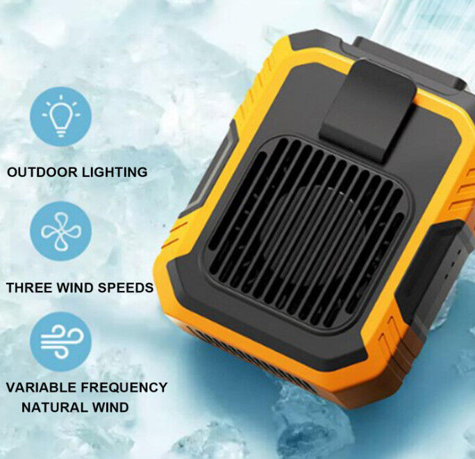 Blue Collar Breeze - Portable Waist Fan, Portable Mini Blue Collar Breeze Fan