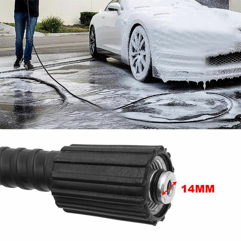 20M High Pressure Washer Hose 14mm Connect Water Cleaner Replacement Pipe M22