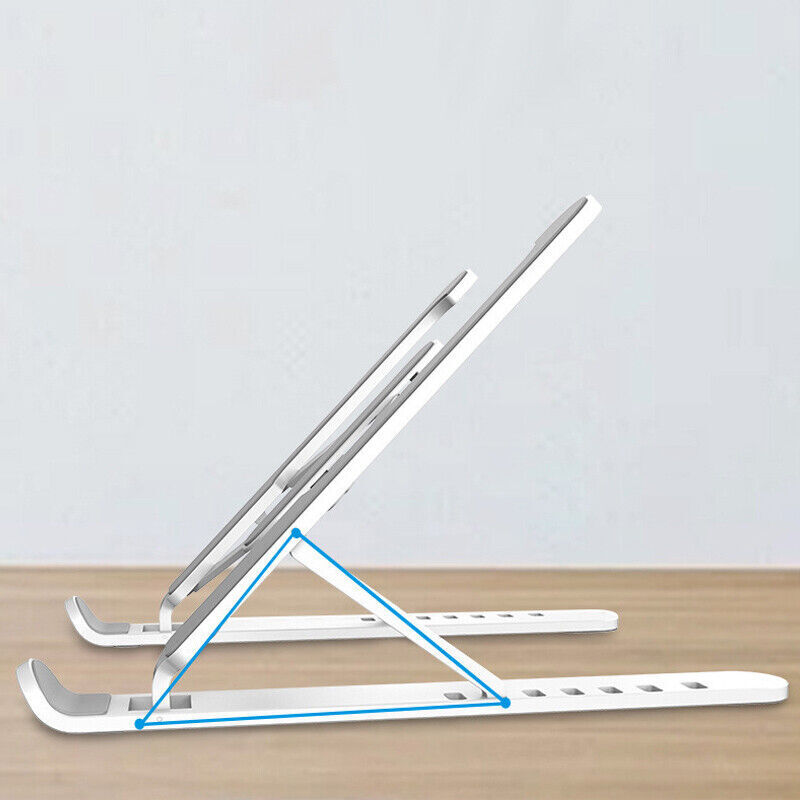 Folding Laptop Stand Portable Tablet Holder Bracket Desktop Adjustable Riser