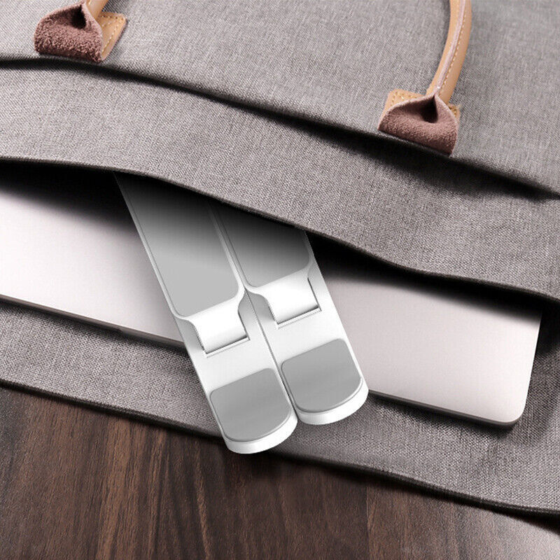 Folding Laptop Stand Portable Tablet Holder Bracket Desktop Adjustable Riser