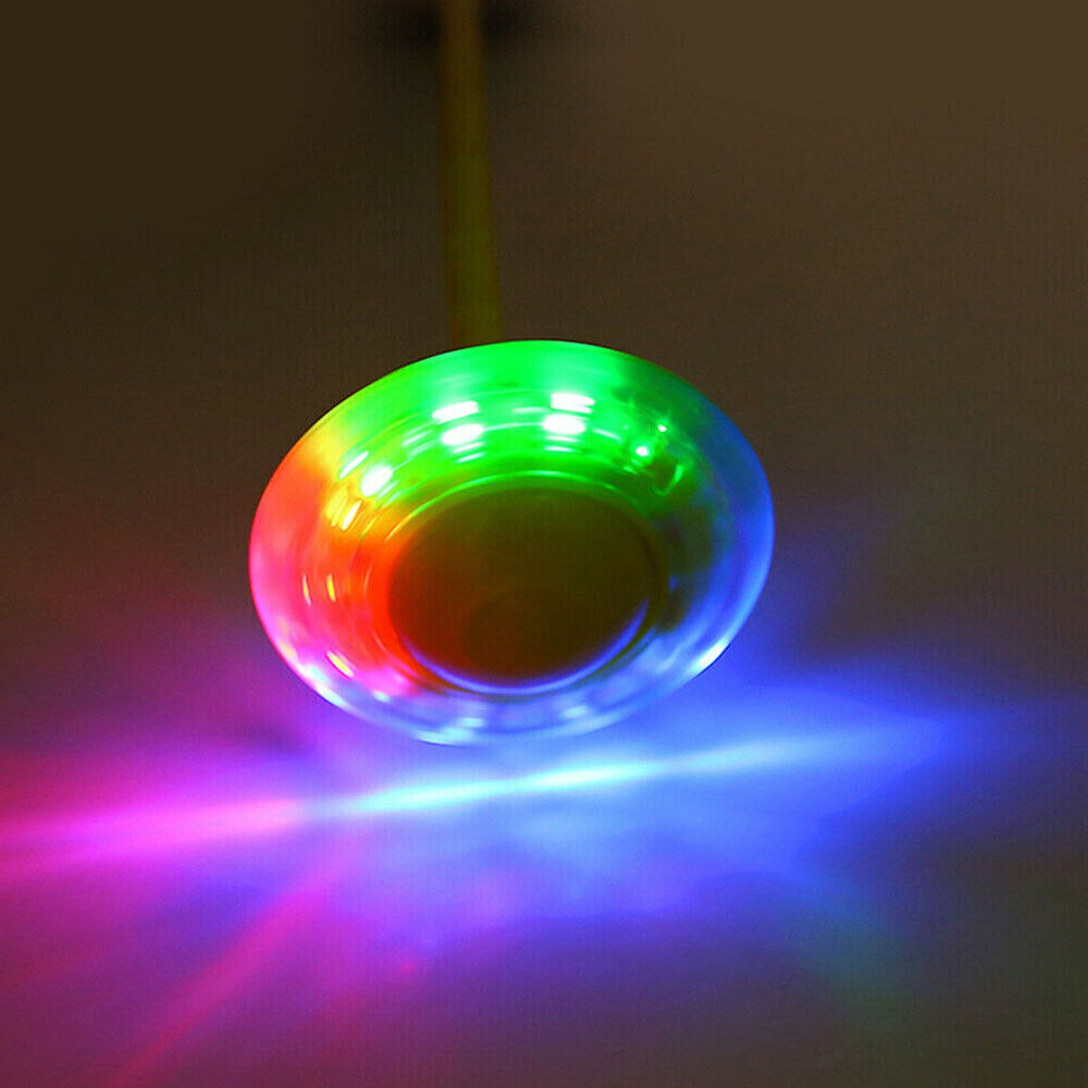 Kids Gift LED Flashing Skip Ball Ring Ankle Jump Ropes Exercise Skipping Fun Toy