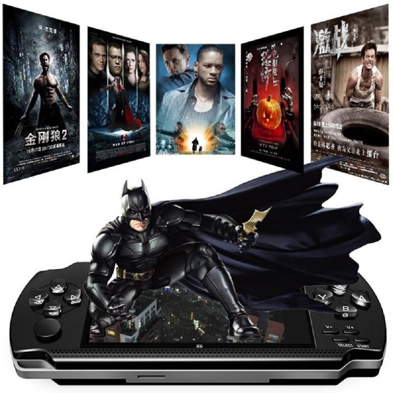 4.3 Inch 8GB Retro Portable Handheld Game Console Player 10000+ Games Built In