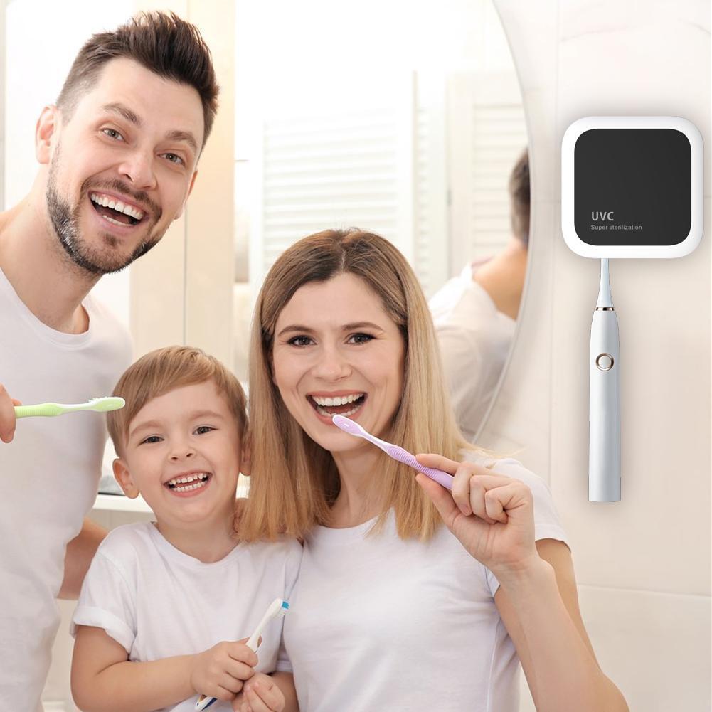 Portable Toothbrush UV Sanitizer Case Rechargeable Toothbrush Sterilizer T2 R3A8