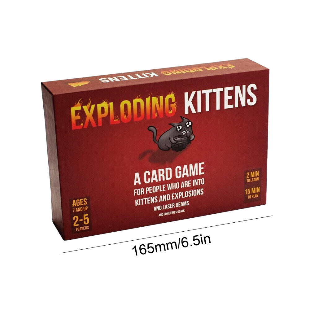Exploding-Kittens Original Edition Card Games Party Game for Adults Teens Kids