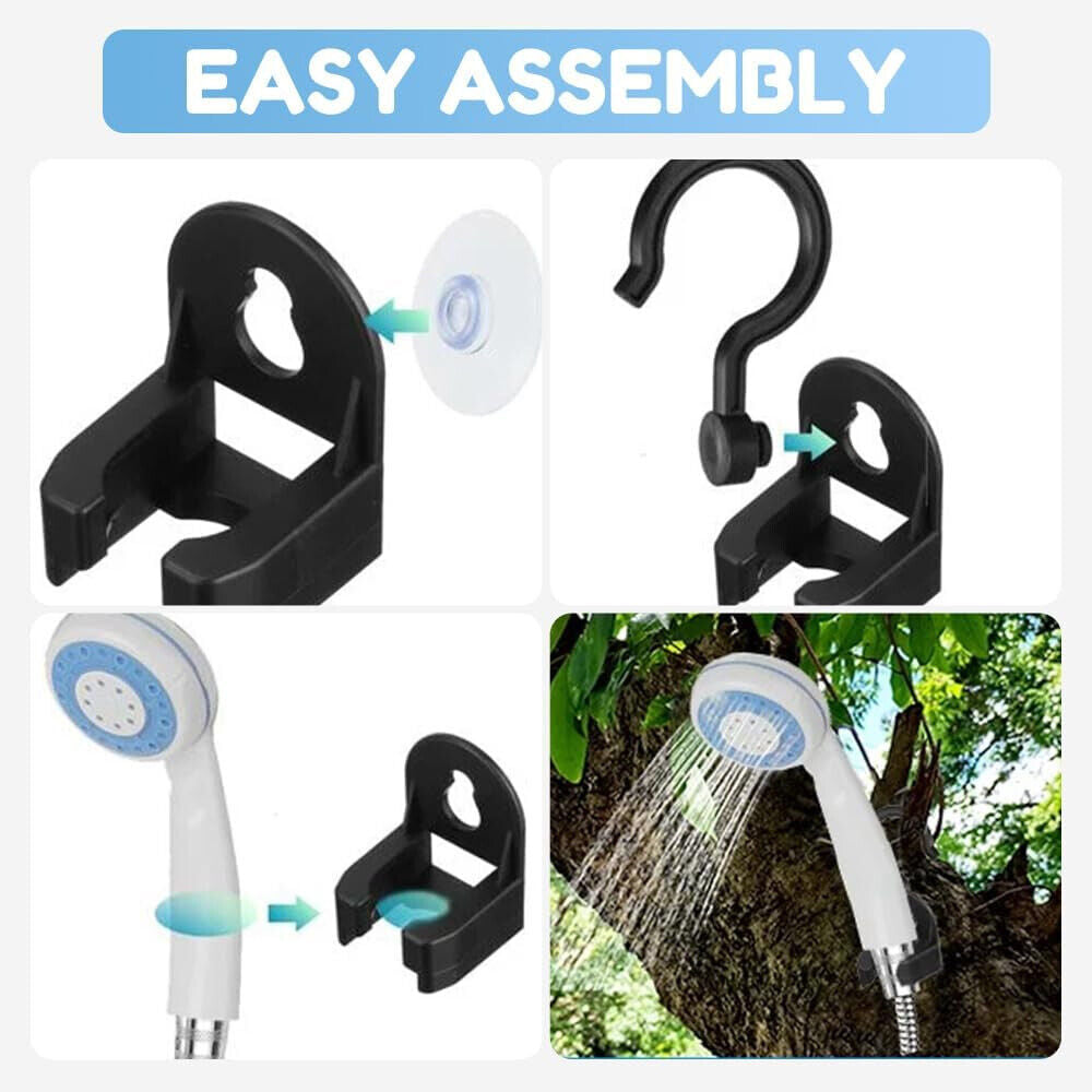 Portable Camping Mobile Shower Pump Outdoor Electric Bath Tool USB Rechargeable