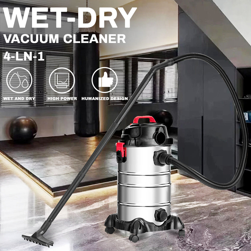 Vacuum Cleaner Portable 4In1 Wet and Dry 2000W 3.5 HP 30L Home Office Blower