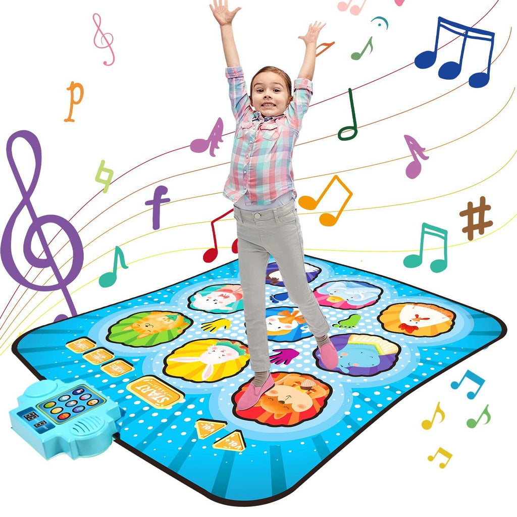 Kids Dance Mat Electronic Dance Pad Musical Dance Play Mat Play Mat Toy Gift 