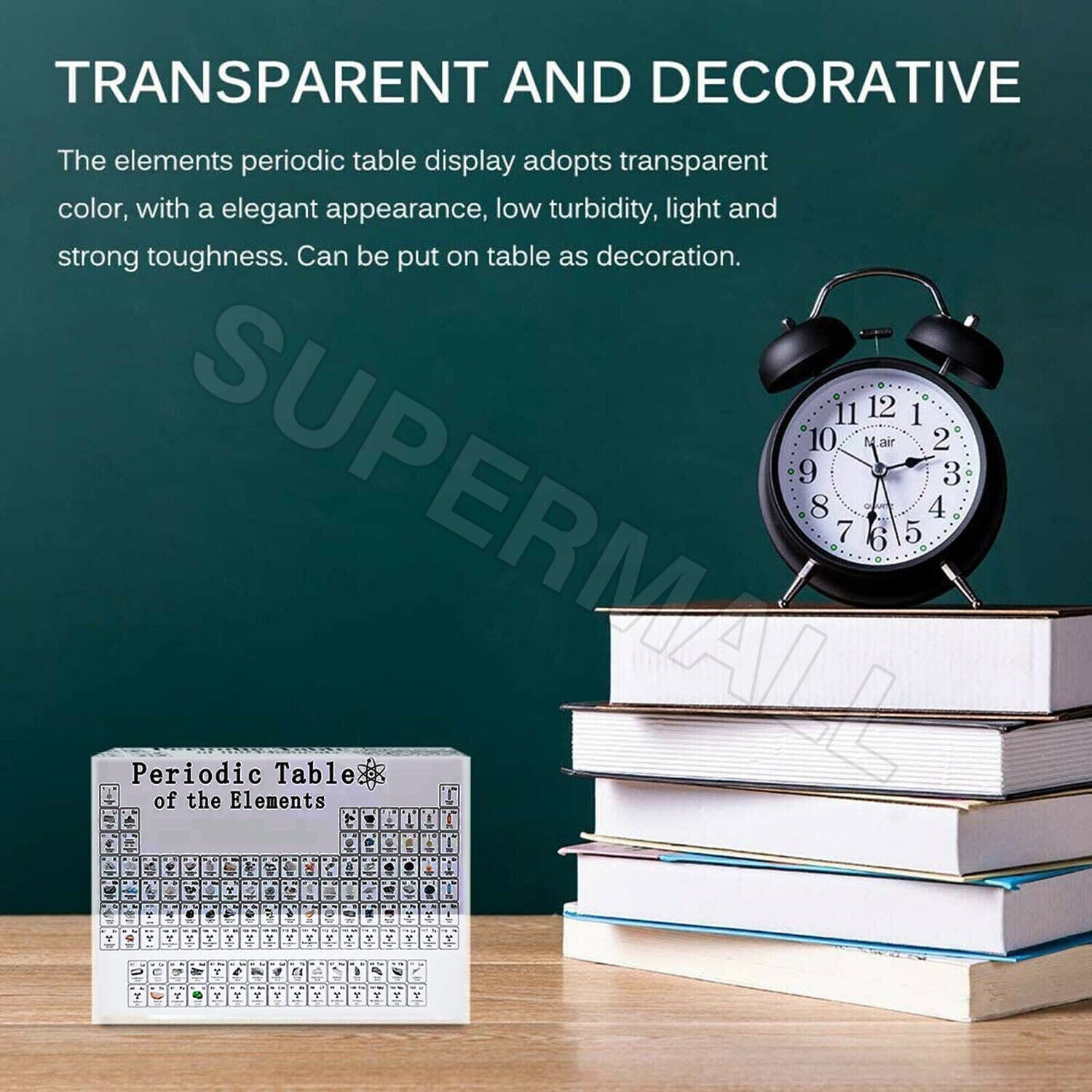 Chemistry Periodic Table Display with Chemistry 83 Elements Picture Teacher Student Gift OZ