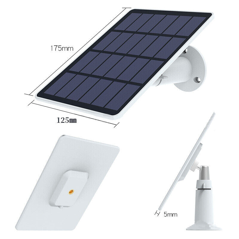 Eufy Eufycam Cam E/2C/2/2 Pro USB Solar Panel Charger Security Camera Panel