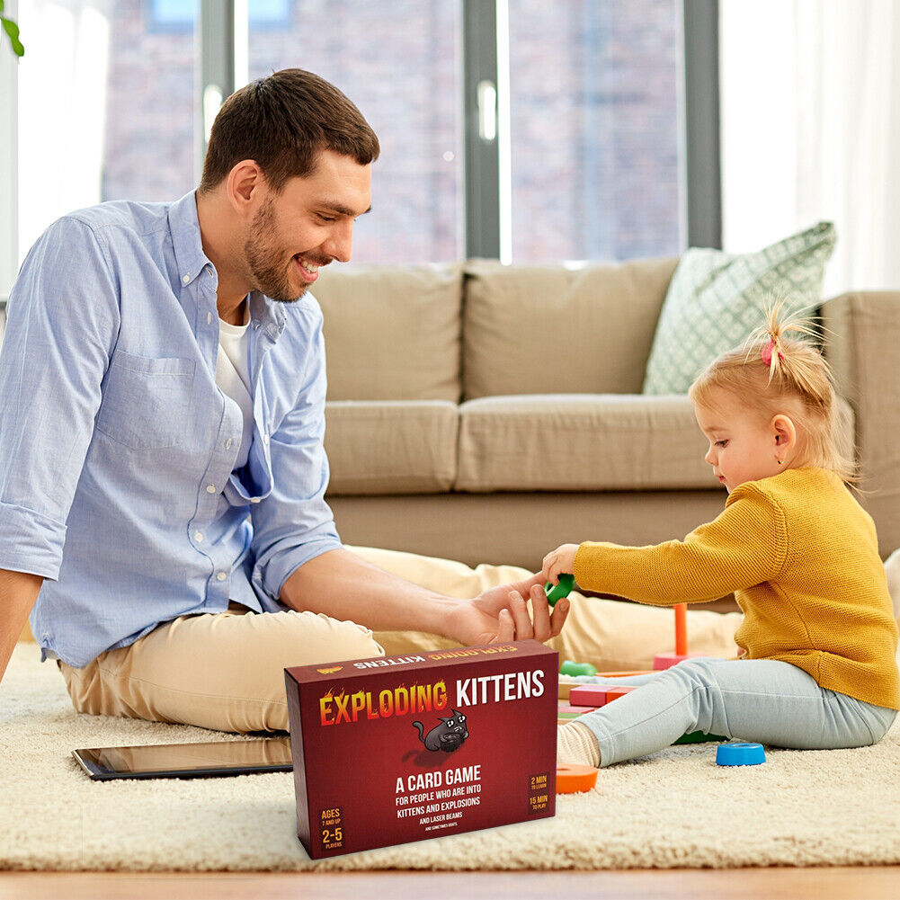 Exploding-Kittens Original Edition Card Games Party Game for Adults Teens Kids