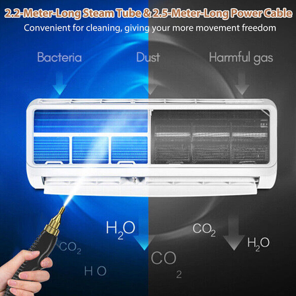 Steam Cleaner 2500W High Temperature Household Kitchen Cleaning High Pressure