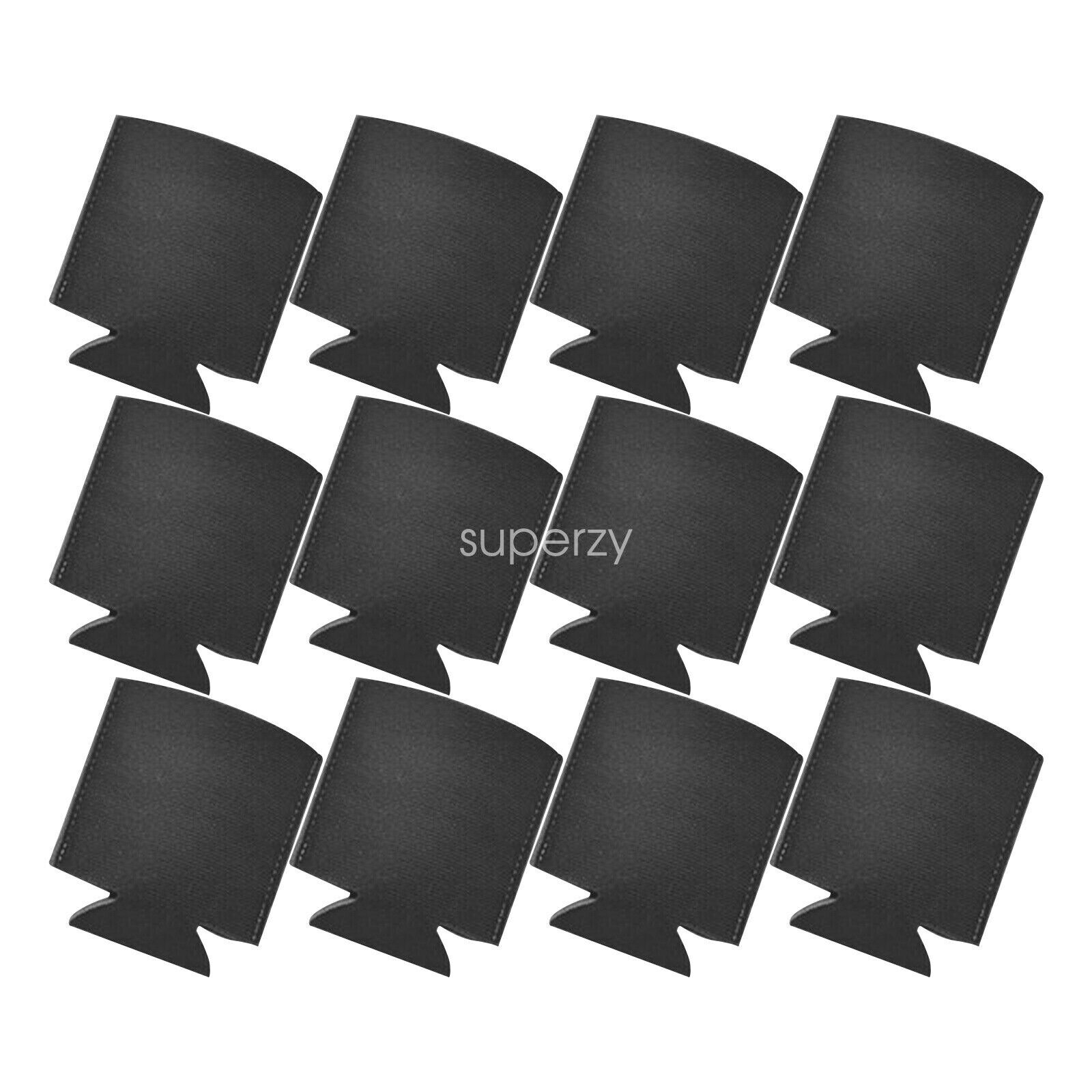 50X Stubby Cooler Foldable Blank Can Stubby Cooler Holder Cooler Heat Transfer