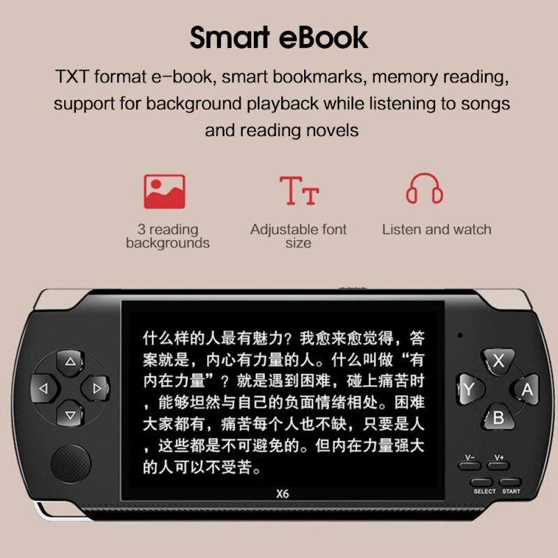 Handheld Game Console Retro Video Game Boy Game Toy Built-In 1000 Games Kid 