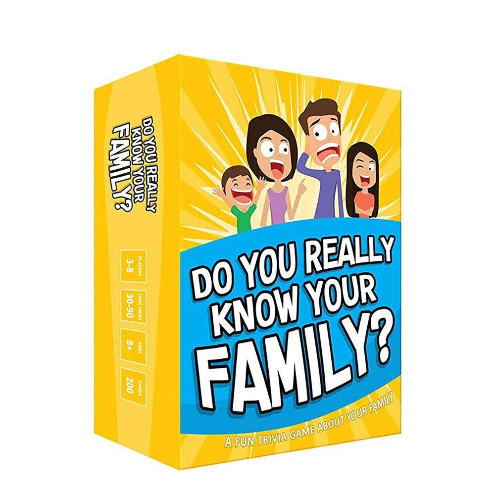 Fun Family Game Conversation Starters Challenge