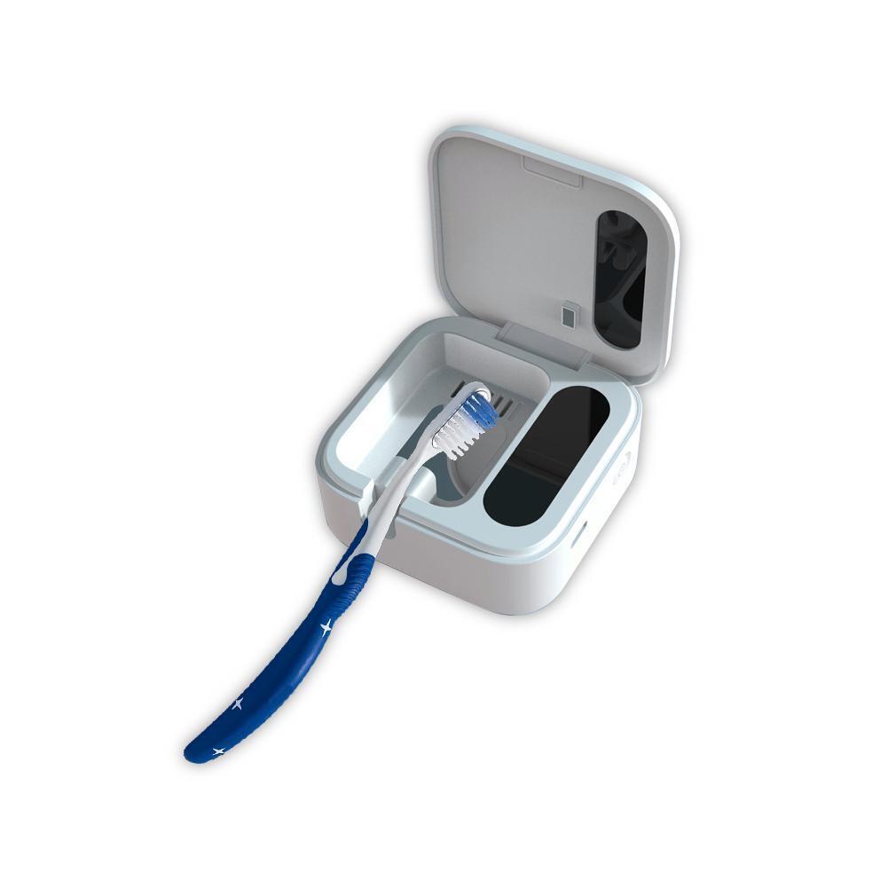 Portable Toothbrush UV Sanitizer Case Rechargeable Toothbrush Sterilizer T2 R3A8