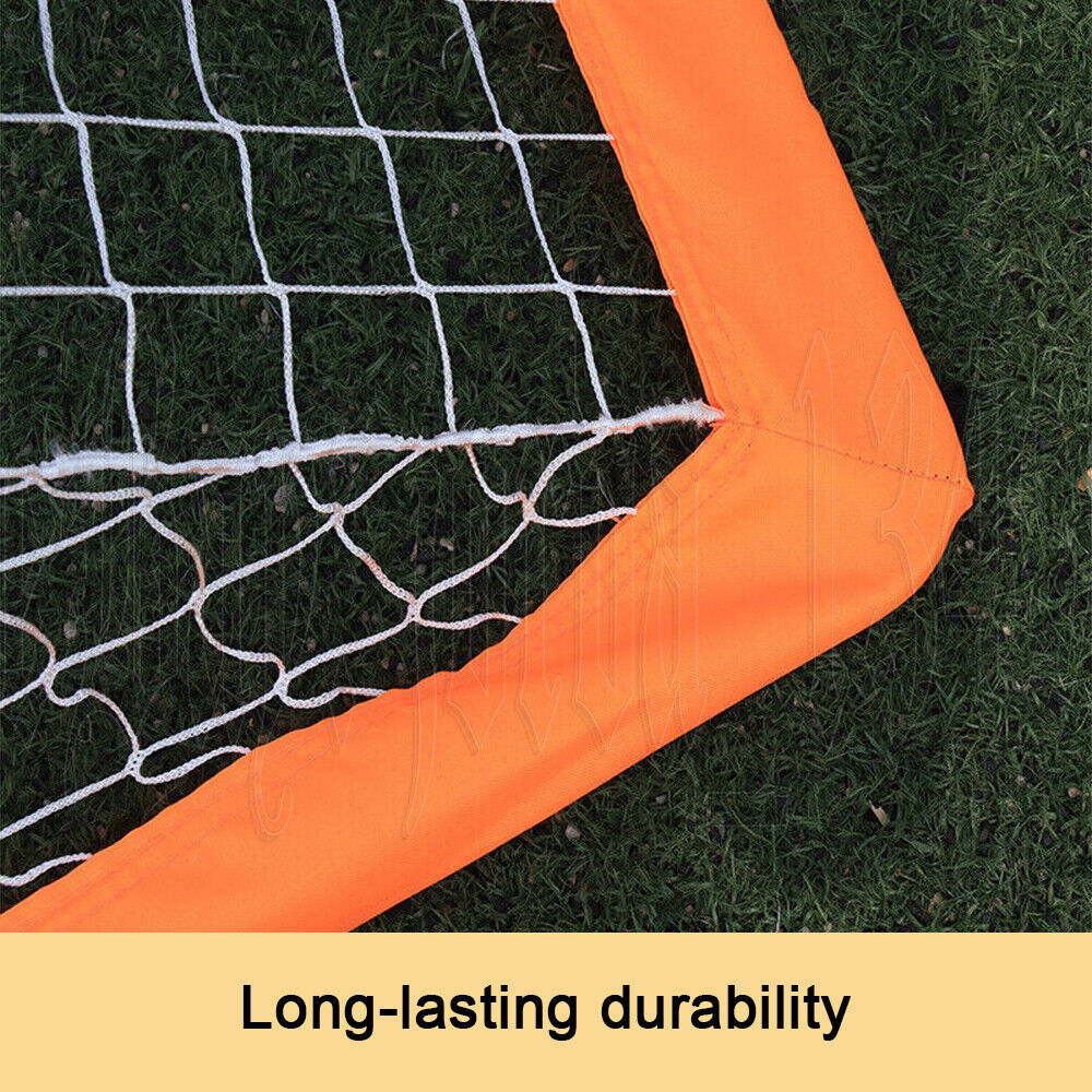 Soccer Goal Net Set Portable Football Goal Post Kids Outdoor Training Practice