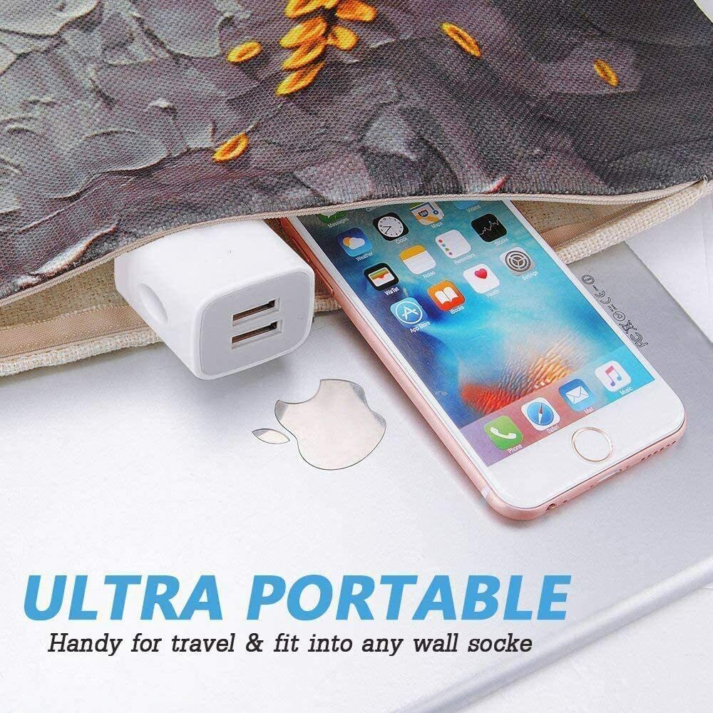 Universal Travel 5V 2A  Charger Dual USB AC Wall Home Power Adapter AU Plug Phone