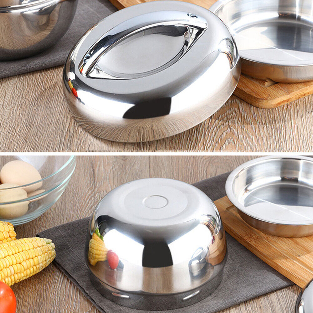 Stainless Steel Thermo Insulated Thermal Lunch Bento Box round Food Container