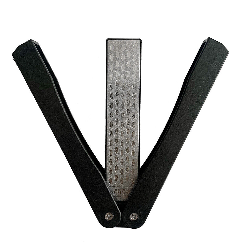 Folding Diamond Sharpener Knife Sharpening Stone for Garden Kitchen Outdoor