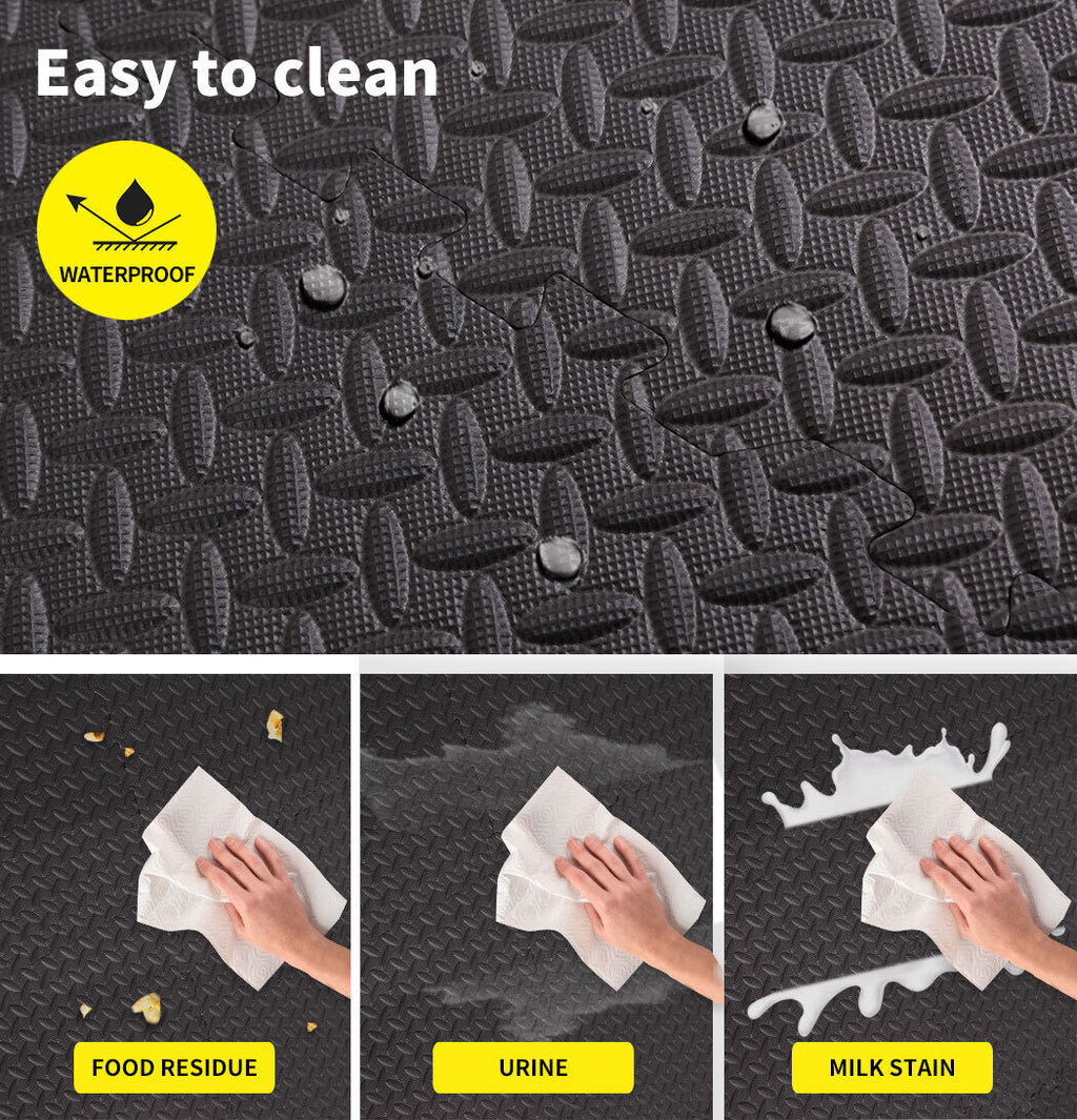 Interlocking Heavy Duty EVA 96X Foam Gym Flooring Mat Floor Mats Tiles 60X60Cm