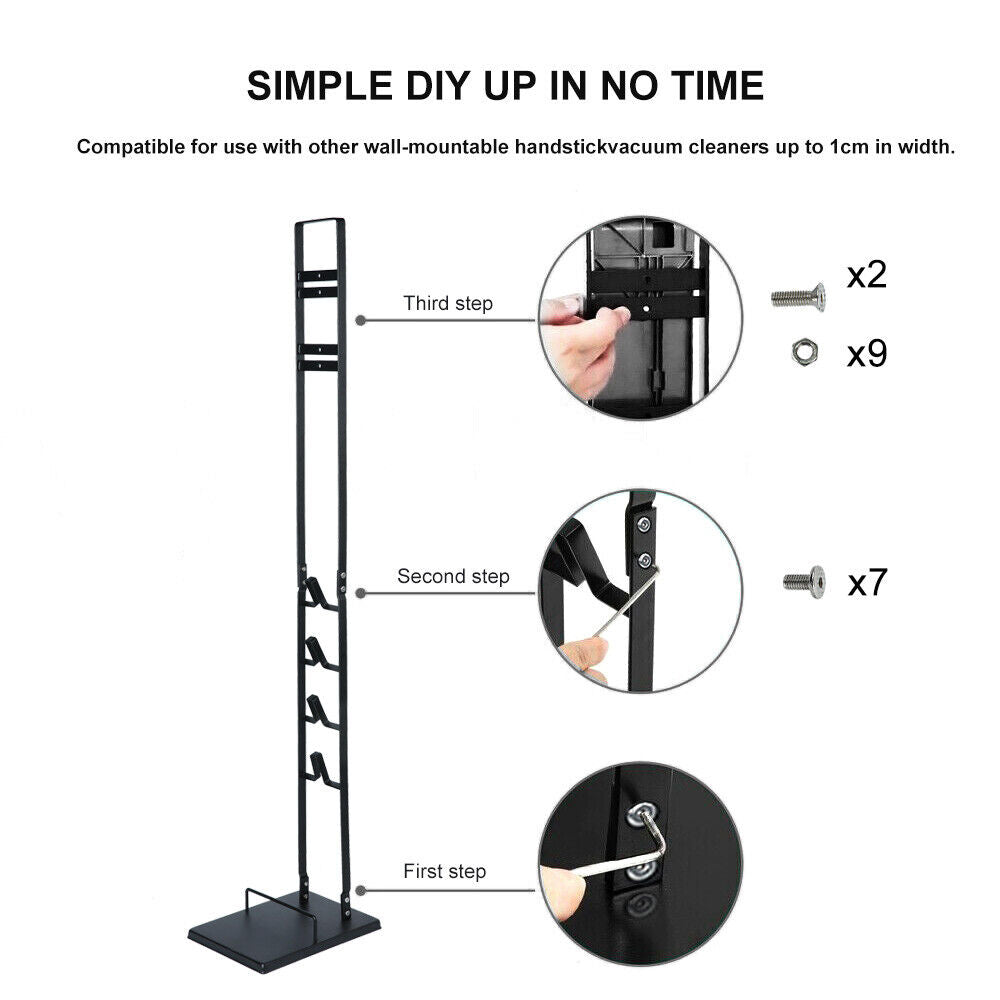 Freestanding holder For Dyson Stand V6 V7 V8 V10 V11 Vacuum Cleaner Rack Holder