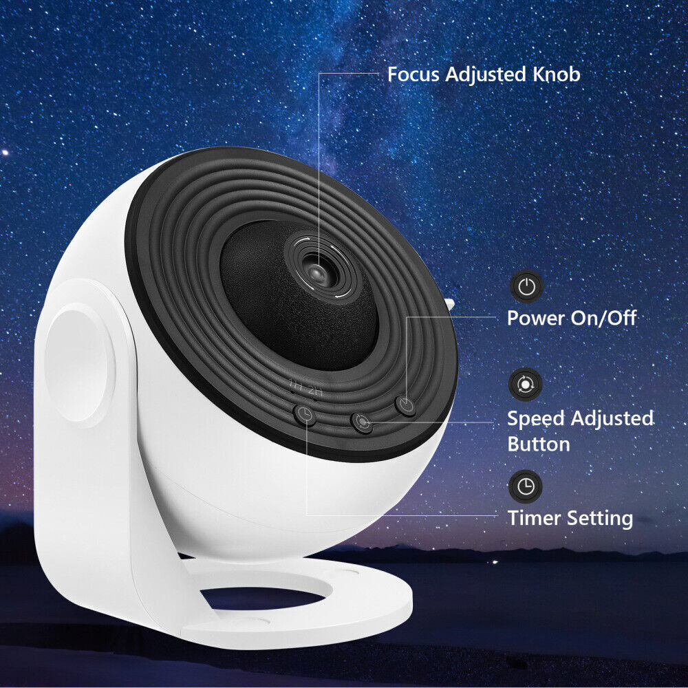 13in1 Planetarium Galaxy Star Projector Rotating Nebula Night Light Christmas