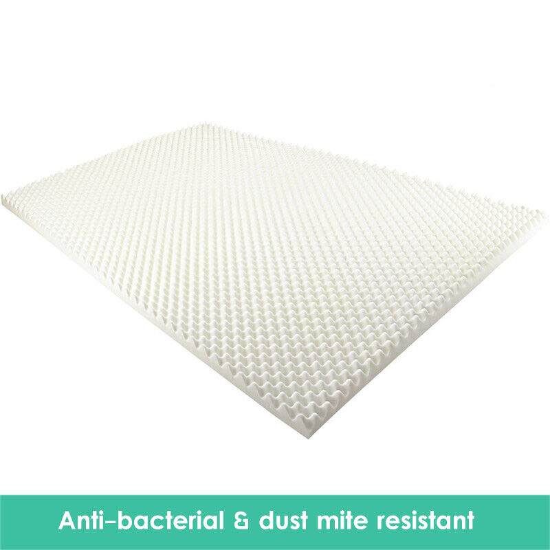 All Size Egg Crate Mattress Topper High Density Foam Underlay Protector - 5CM