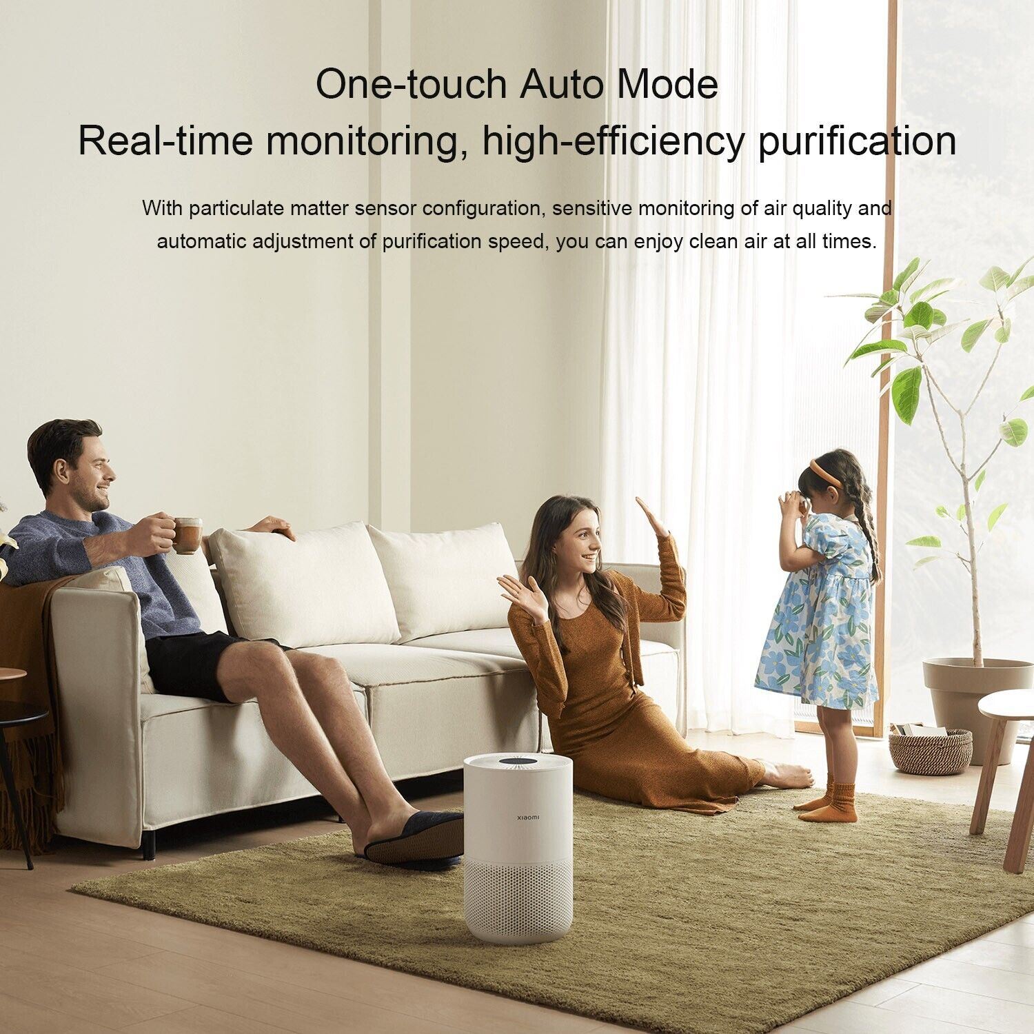 Xiaomi Smart Air Purifier 4 HEPA Filter Wifi APP Home Freshener Carbon Ioniser Cleaner