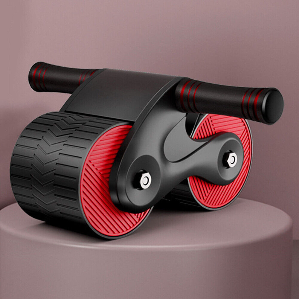 Anti Slip AB Roller Abdominal Wheel Automatic Rebound Fitness Training Equipment