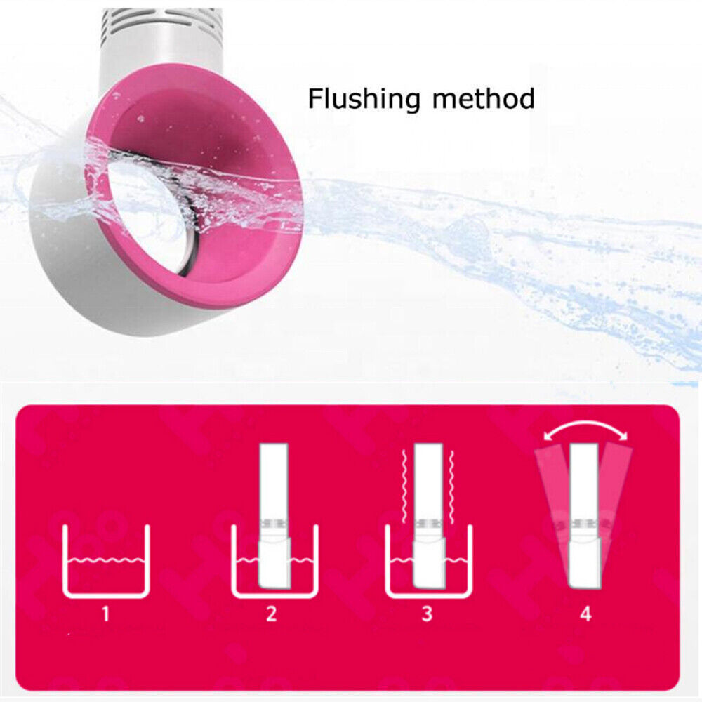 NEW Neck Fan Bladeless Hanging Air Cooler With Intelligent digital display  USB Rechargeable Portable Personal