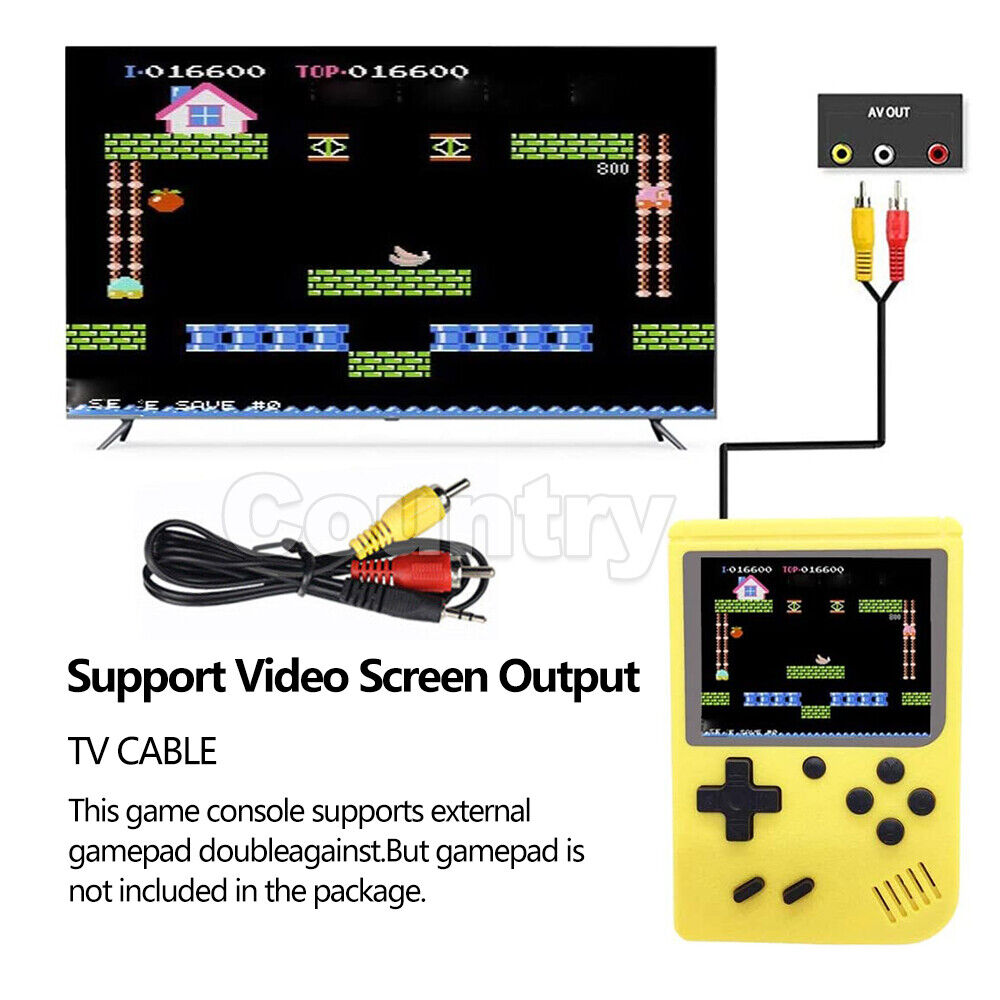 Built-In 799+ Classic Games Gameboy Handheld Retro Video Game Console Kids Gifts