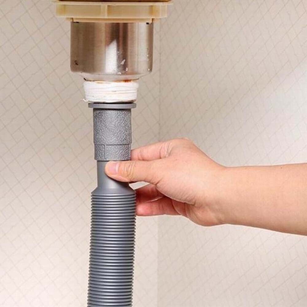 1/2/3 M Washing Machine Dishwasher Drain Waste Hose Extension Pipe Sets AU
