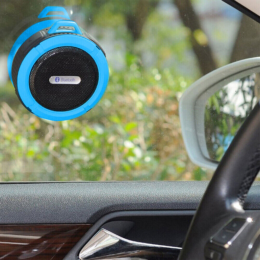 1/2X Portable Shower Handsfree Bluetooth Waterproof Music Speaker Wireless Car