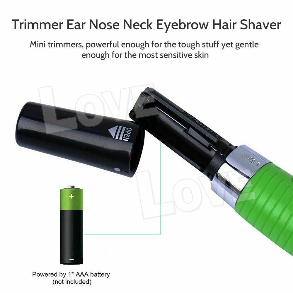 Micro Touch Max Personal Hair Trimmer Groomer Nose Ear Eyebrows Neck 