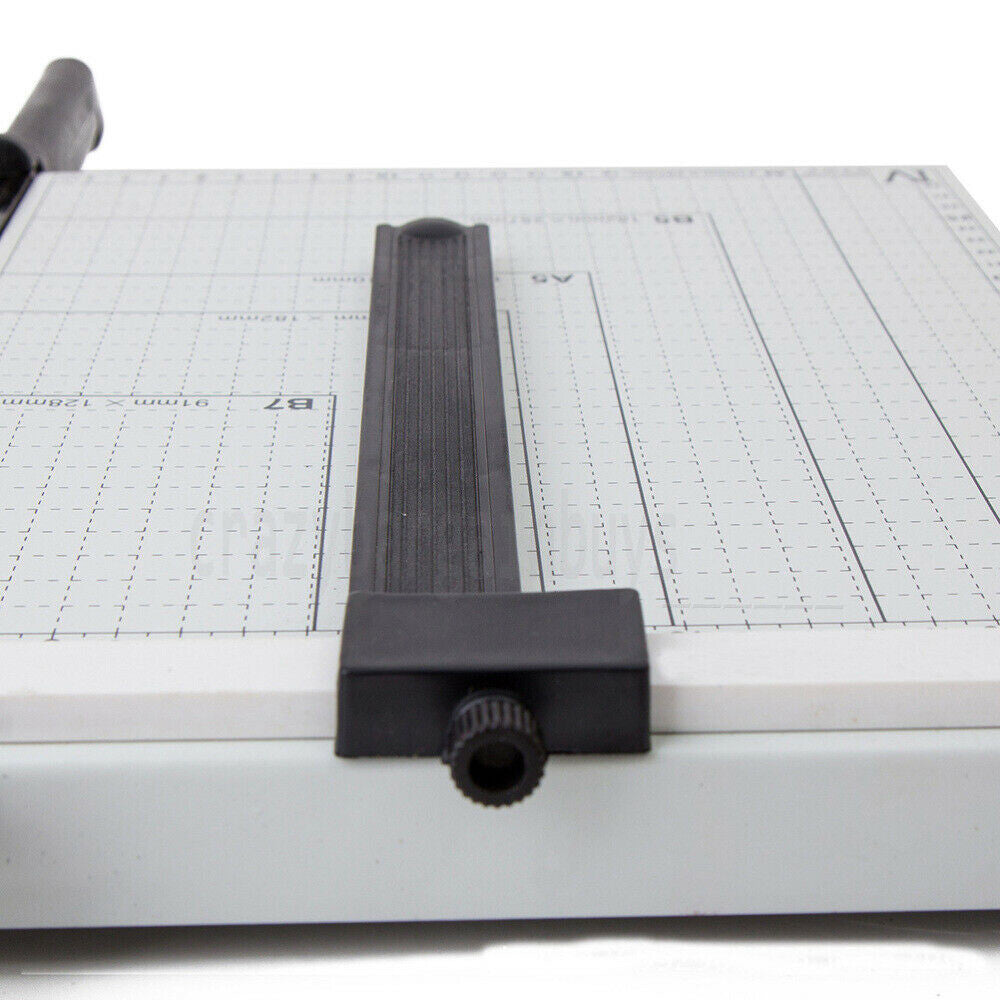 Premium Metal Paper Cutter A3 A4 B7 Photo Guillotine Page Trimmer 15Sheets Knife