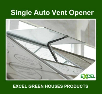 Excel Auto Vent Opener for Garden Greenhouse Storage Green Hot House