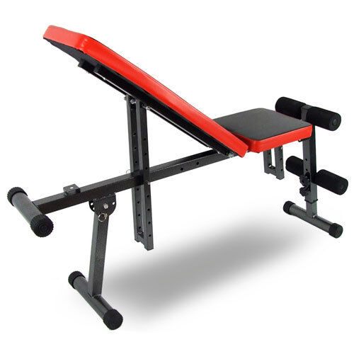  Fitness Flat Incline Decline Press Gym Home Adjustable Sit up Weight FID Bench