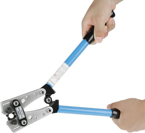 Crimping Pliers Cable Plug Terminal Hex Crimping Tool Battery Crimper 6-50Mm²