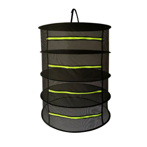 2-8 TIER DRYING NET LARGE SHELF HYDROPONIC HANGING GROW HERB PLANT DRY RACK