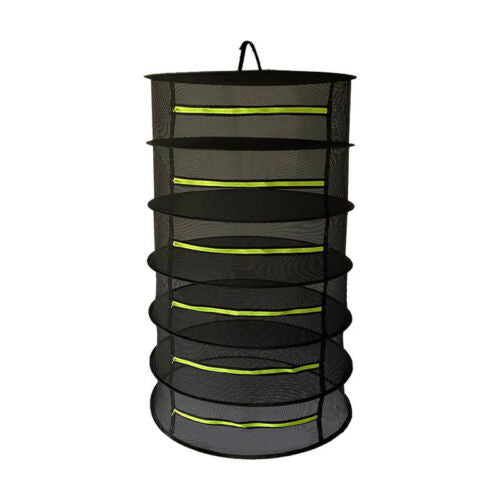 2-8 TIER DRYING NET LARGE SHELF HYDROPONIC HANGING GROW HERB PLANT DRY RACK