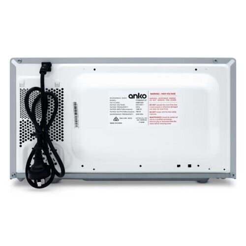 Microwave Oven 20L Electric 10 Power Levels 6 Auto Cooking Menu 1200W