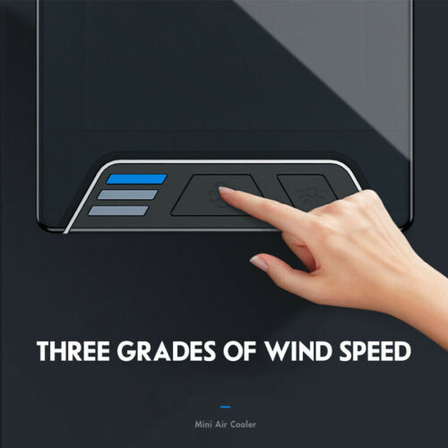 Portable Mini Air Cooler Fan Air Conditioner Cooling Fan Humidifier Desk USB Fan