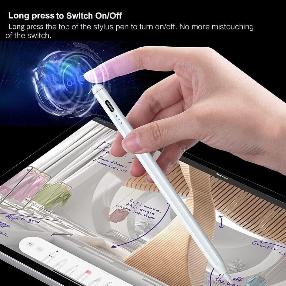 Apple Compatible Pencil 2nd Generation Compatible Stylus Pen with Tilt Sensitivity Palm Rejection For IPad/IPad Air/IPad Pro/IPad Mini