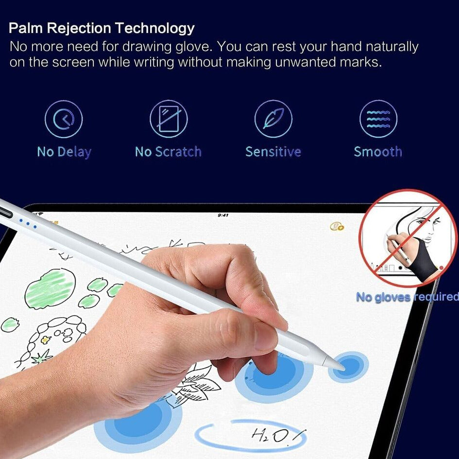 Apple Compatible Pencil 2nd Generation Compatible Stylus Pen with Tilt Sensitivity Palm Rejection For IPad/IPad Air/IPad Pro/IPad Mini