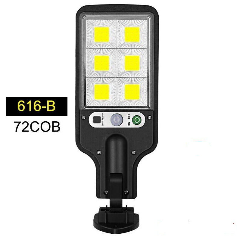 Outdoor 300W Wall LED Lights Waterproof Solar LED Lamp Security Lighting With Motion Sensor For Courtyard, Garden, Patio, Yard, Street, Basketball Court