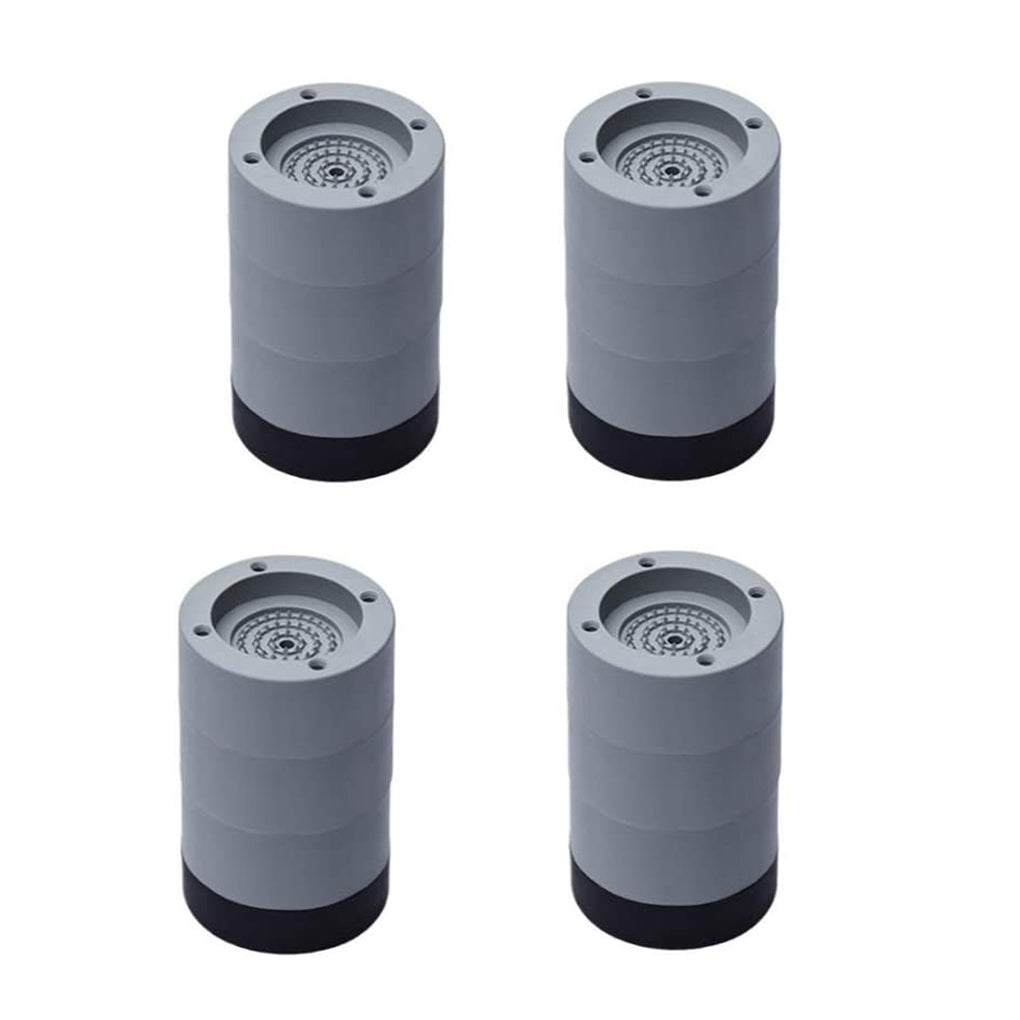 4Pcs Universal Anti-Vibration Non-Slip Supporting Pads Noise-Reducing Shockproof Rubber Feet Mats For Washing Machines, Dryers, Furniture, And More Household Items Avalable In 3 diffrent Sizes 3.5Cm, 6Cm, 8.5Cm